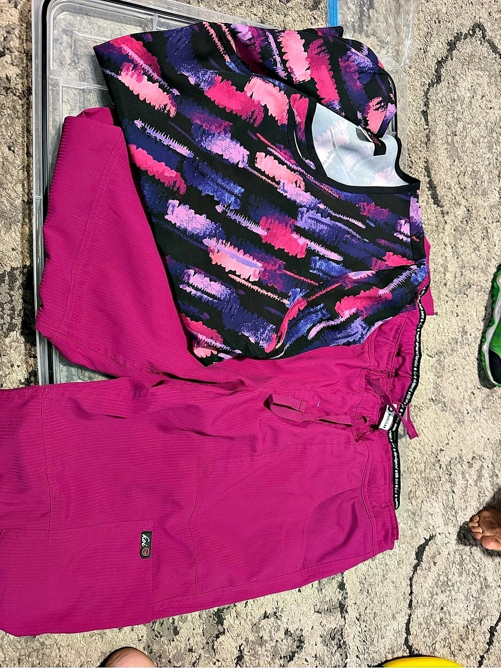 Kellin Women's Ski Jacket Pink Purple Size large